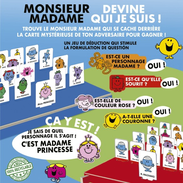    Devine Qui Je Suis M Mme