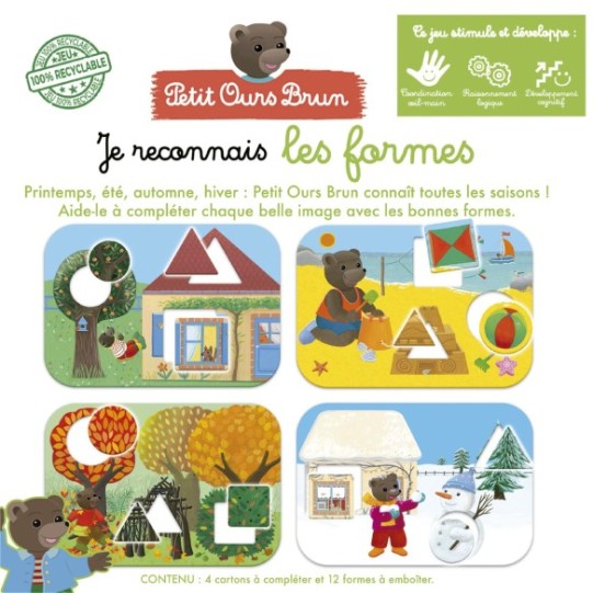    Je Reconnais Les Formes - Petit Ours Brun