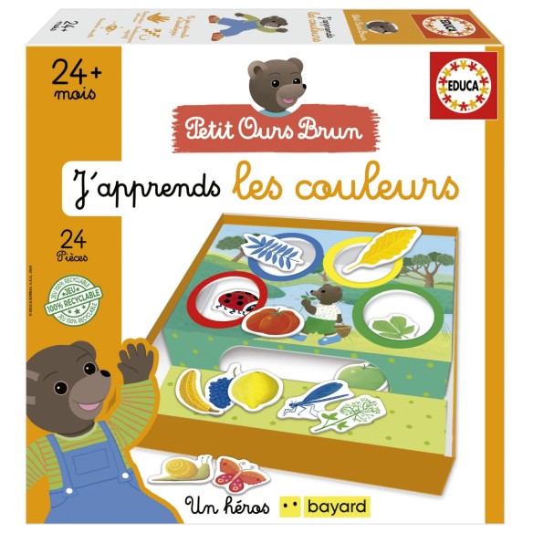 J´Apprends Les Couleurs - Petit Ours Brun