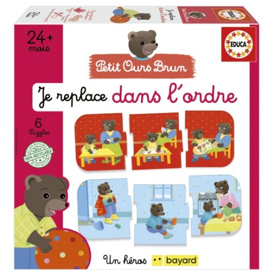 Je remplace dans l´ordre