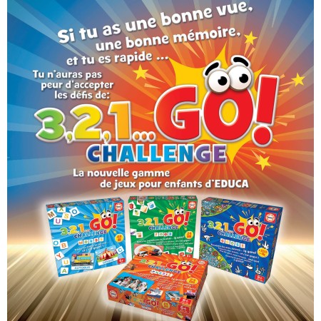 3,2,1 Mots de défi du défi 2