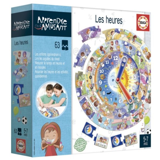    Apprendre c'est amusant Les heures