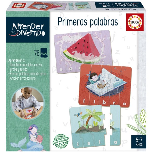 Aprender es Divertido Primeras palabras