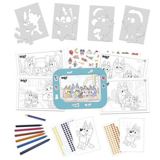    Set 3 in 1 Bluey "Creative Activity Set"