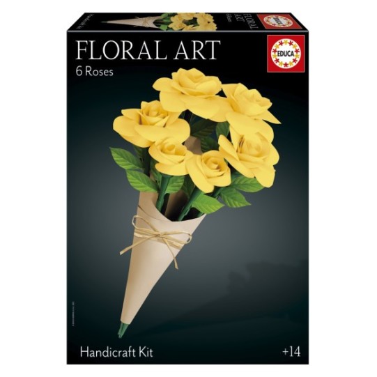 RAMO DE 6 ROSAS AMARELAS - Floral Art