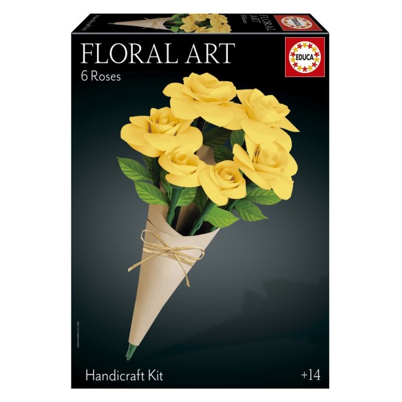 RAMO DE 6 ROSAS AMARELAS - Floral Art