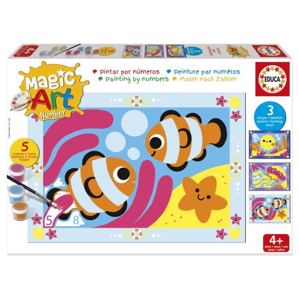 Magic Art Number - Sous la mer