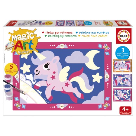 Magic Art Number - Unicorns