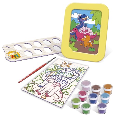 Magic Art Number - Dinosaures 2