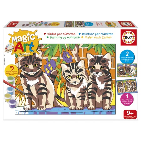 Magic Art Number - Chatons chiens