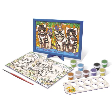 Magic Art Number - Chatons chiens 2