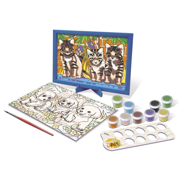    Magic Art Number Gatos/Perros +9