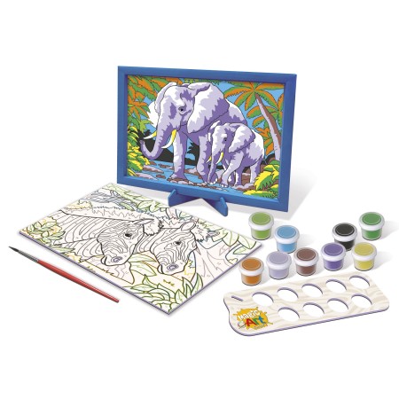 Magic Art Number - Wild animals 2