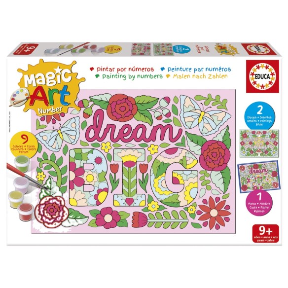 Magic Art Number - Flores