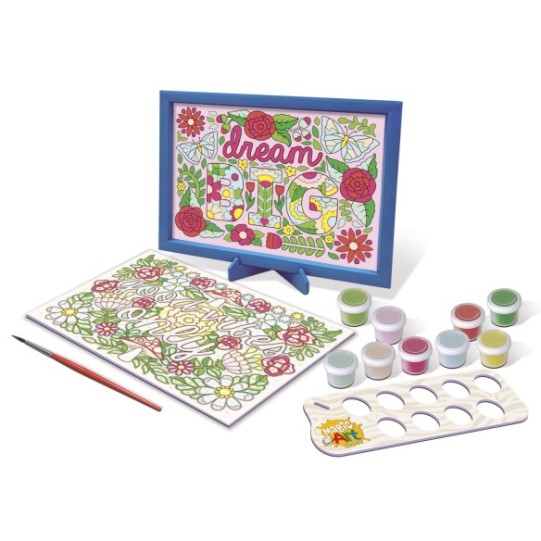    Magic Art Number Flores +9