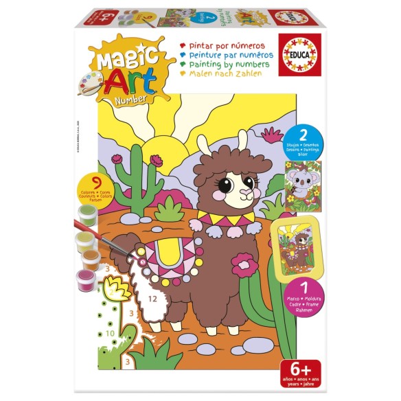 Magic Art Number - Lama et Koala