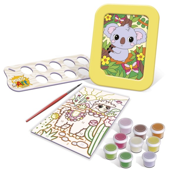 Magic Art Number - Lama et Koala