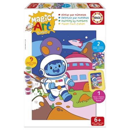 Magic Art Number - Escena espacial
