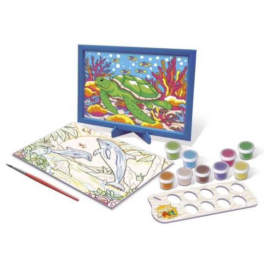 Magic Art Number - Animaux marins