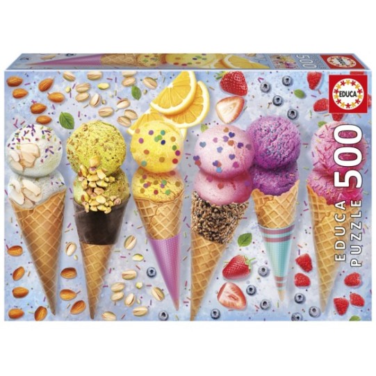 500 glaces