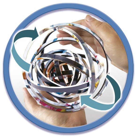    Round 3D Puzzle Abstract