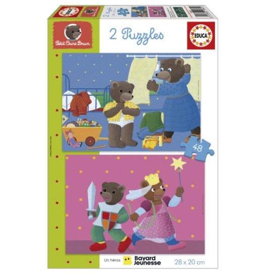 2x48 Petit Ours Brun