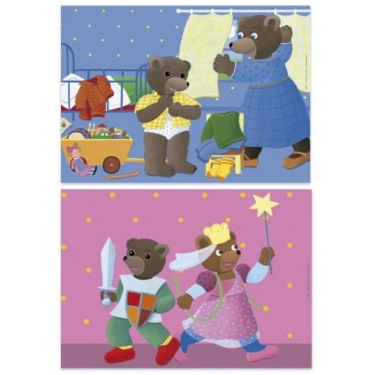    2x48 Petit Ours Brun