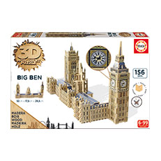 3D Monument Puzzle Parlament y Big Ben