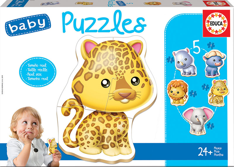 Baby Puzzles wild animals