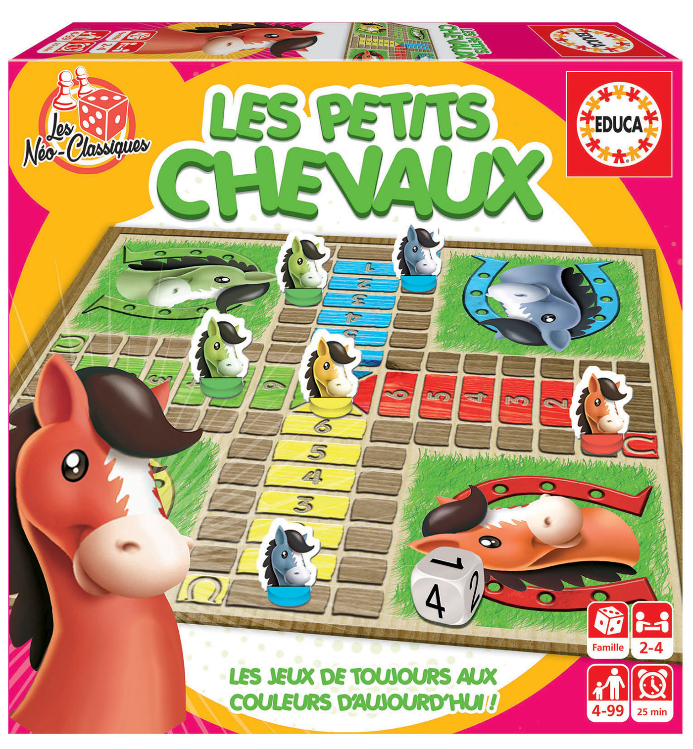 Neo classique-petits chevaux - Educa Borras