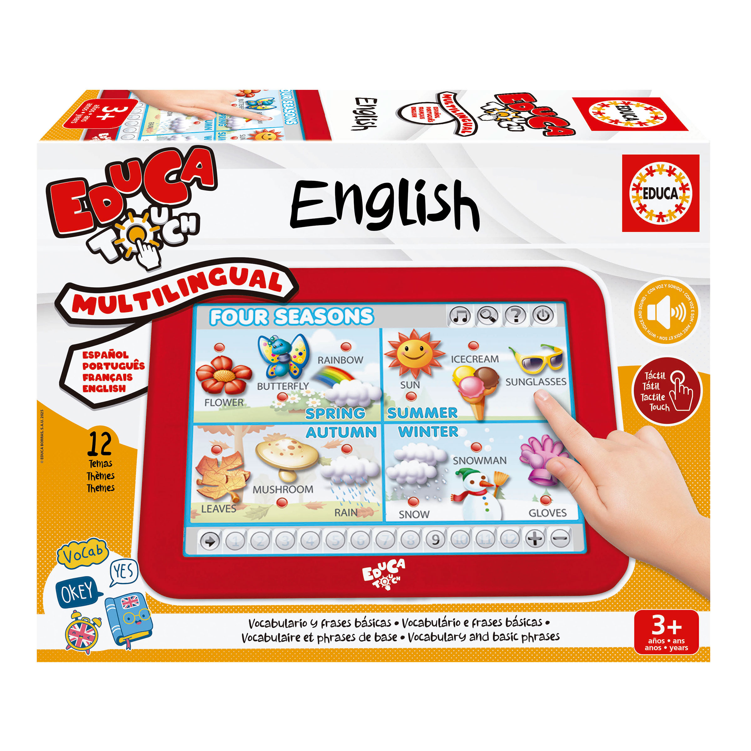 Educa Touch Junior J'apprends l'anglais