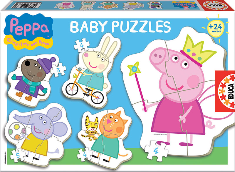 Baby Puzzles Peppa Pig 2 - Educa Borras