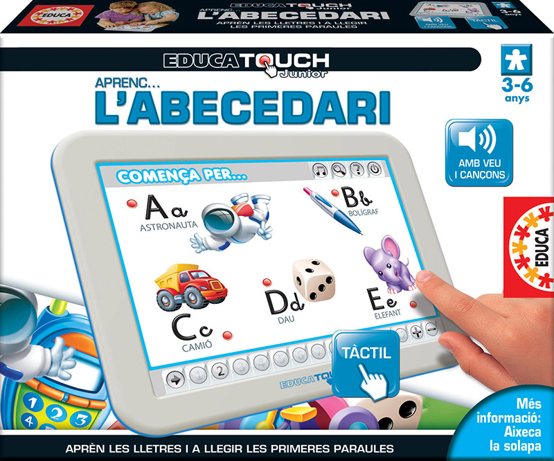 Educa Touch Junior Aprenc l´abecedari