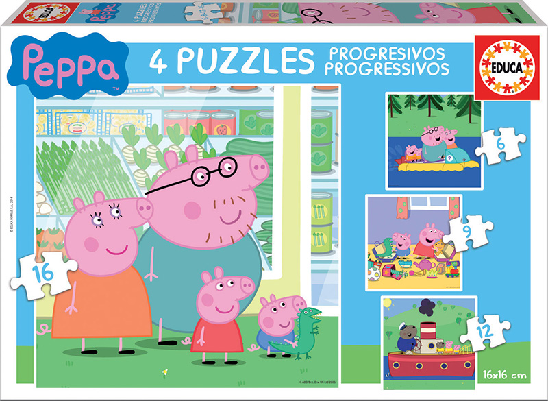 Baby Puzzles Peppa Pig 2 - Educa Borras