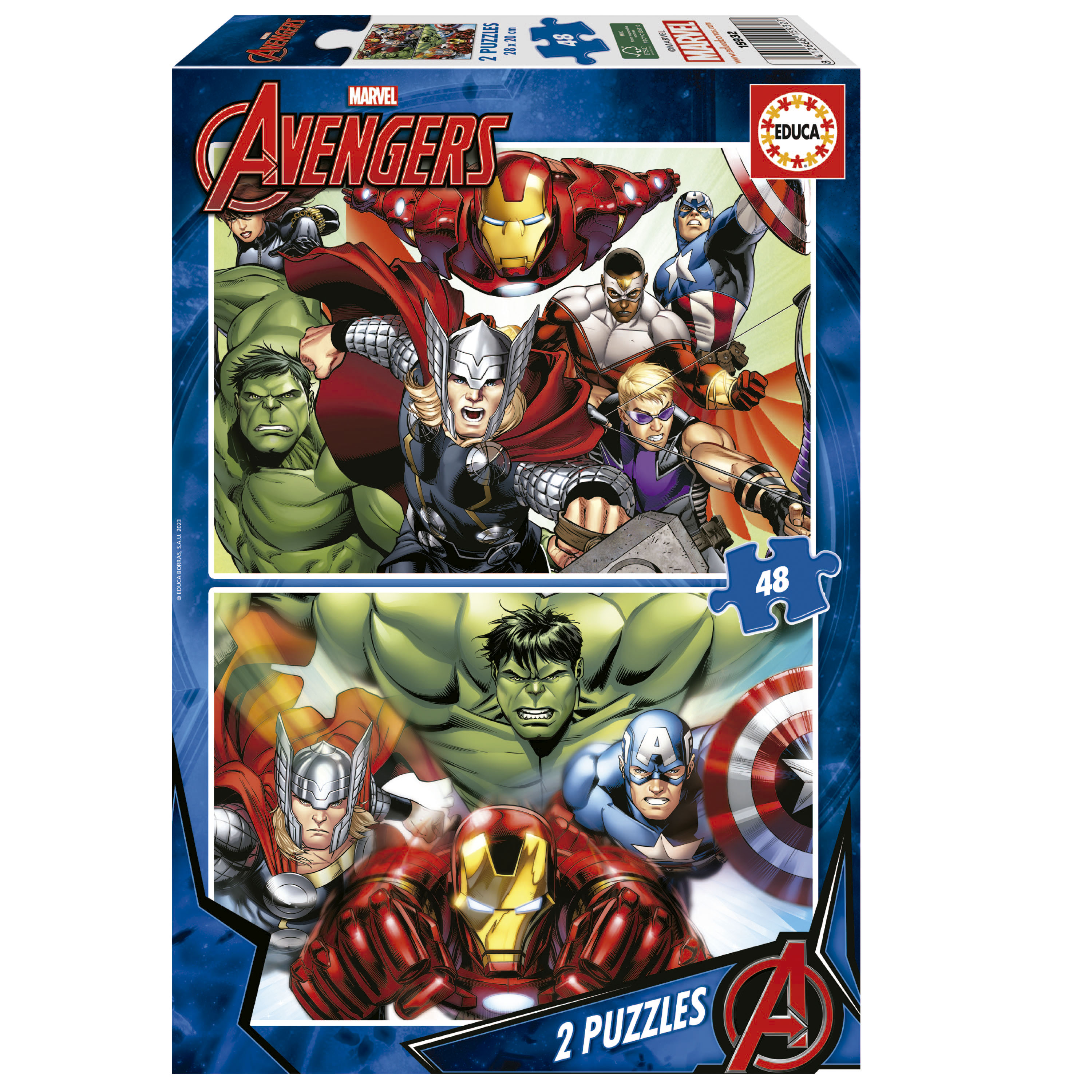 Educa - Marvel Avengers - 1000 Piece Jigsaw Puzzles - The