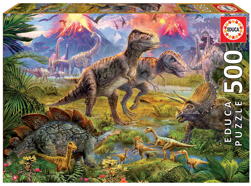 Puzzles de Dinossauro Online em COQUINHOS