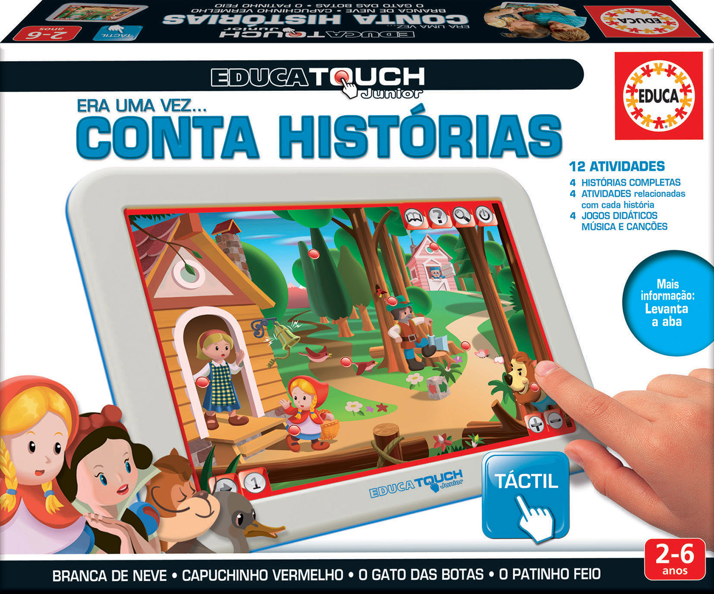 Educa Touch Junior conta histórias - Educa Borras