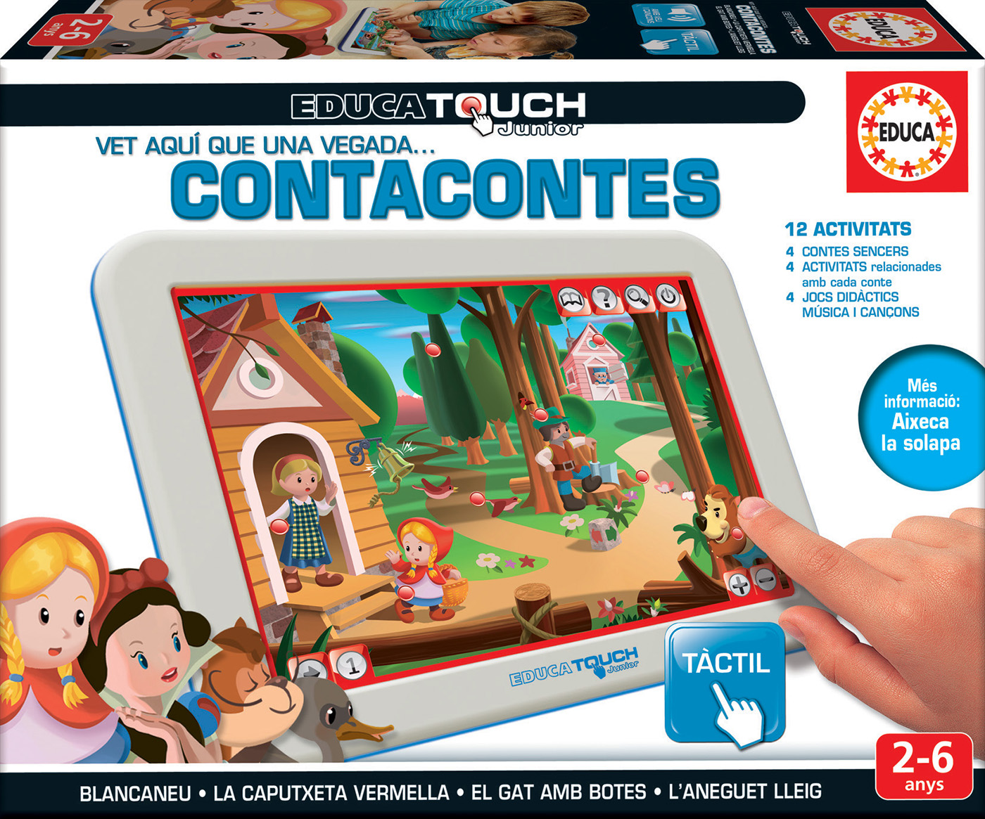 Educa Touch Junior contacontes