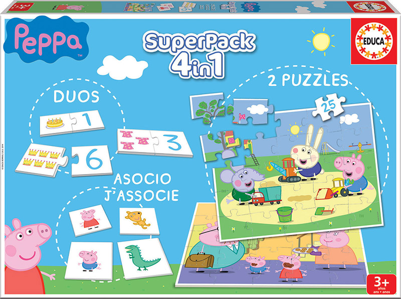 Juego educativo Aprendo Los Colores 16225, PEPPA PIG