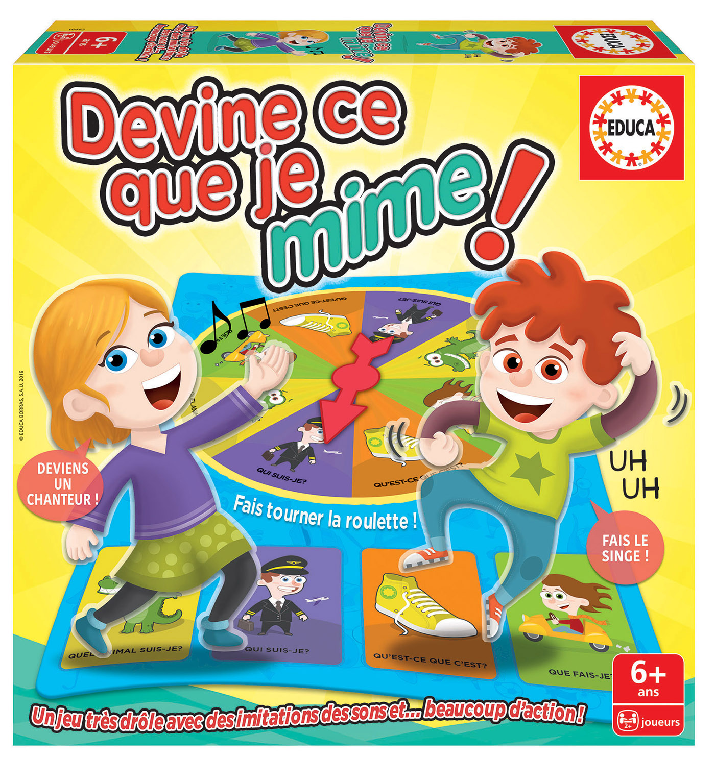 Educa - 14568 - Jeu de Dés - Les Petits Chevaux : : Jeux