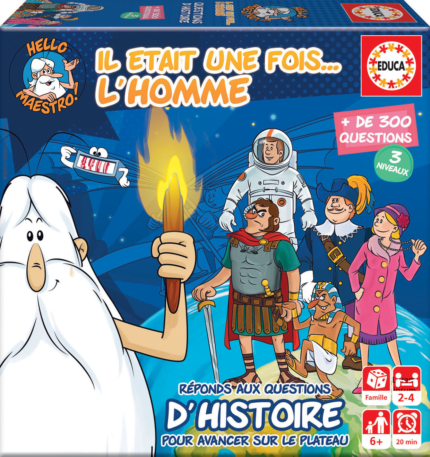 Mini jeu il etait une fois… l'homme