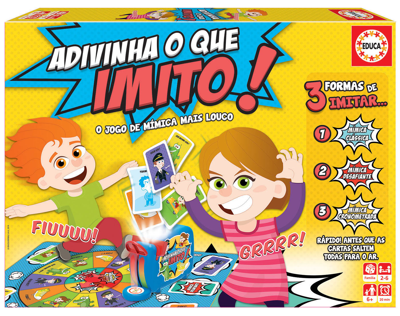 Fazendo Mímicas - Jogo em família e amigos