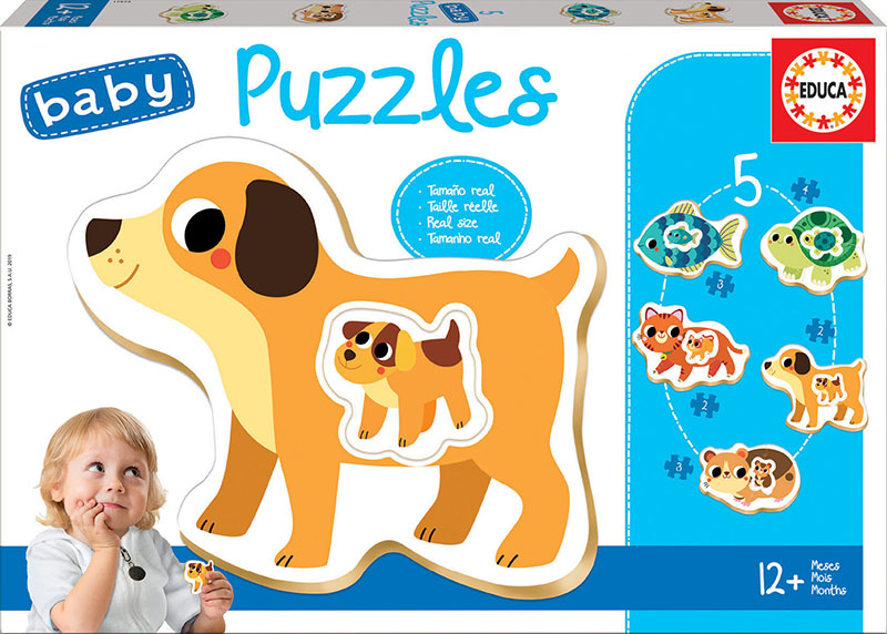 Baby Puzzles Animaux - Educa Borras