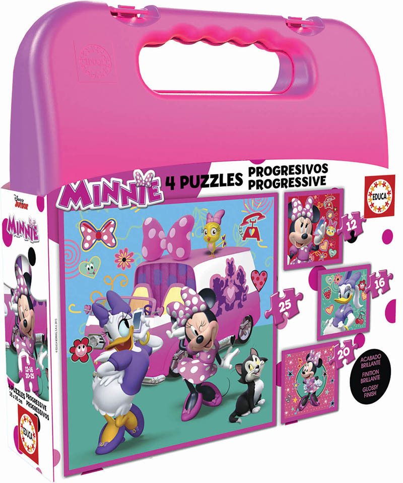 Progressive Puzzles Minnie Happy Helpers Case 12+16+20+25