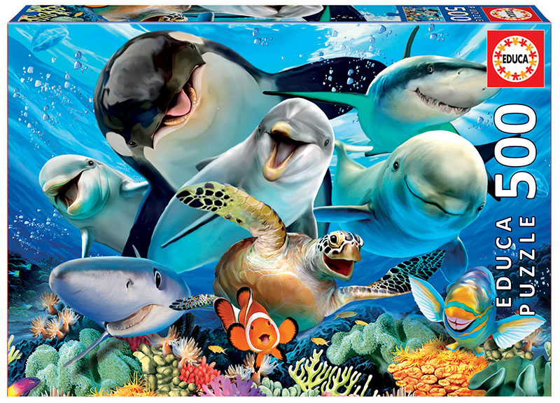 500 Selfie sous l'eau