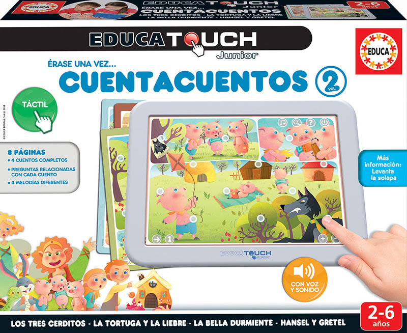 Educa Touch Jr. Cuenta cuentos