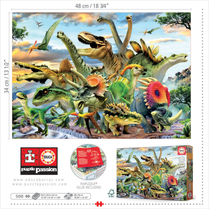 500 Dinosaurs