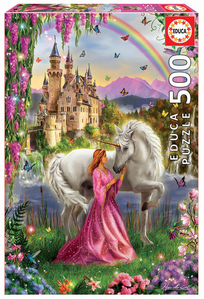 500 Fada i unicorn