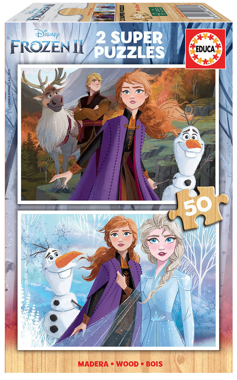 2×50 Reine Des Neiges 2