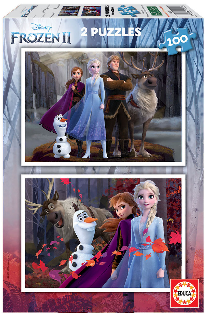 2×100 Reine Des Neiges 2